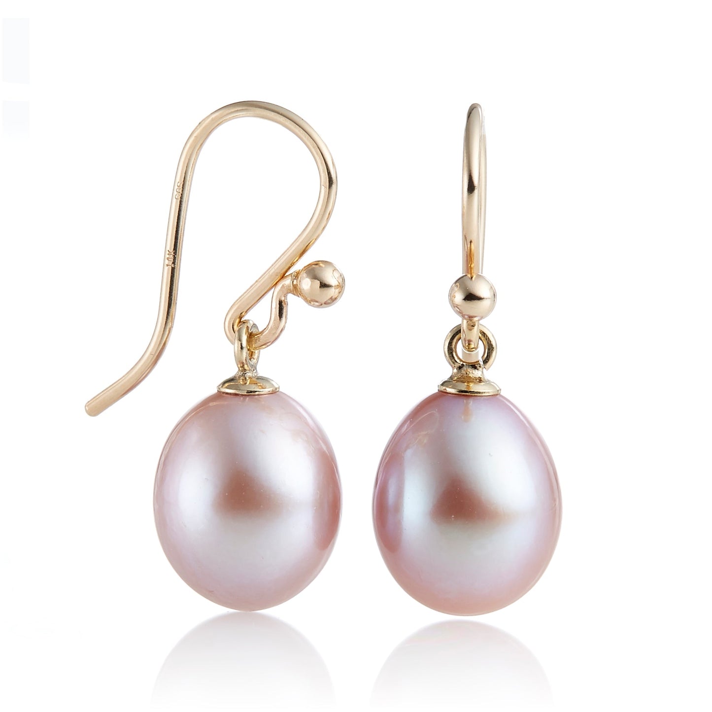 Gump's Signature Pink Pearl Drop Earrings