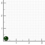 10mm Green Nephrite Jade Bead Earrings