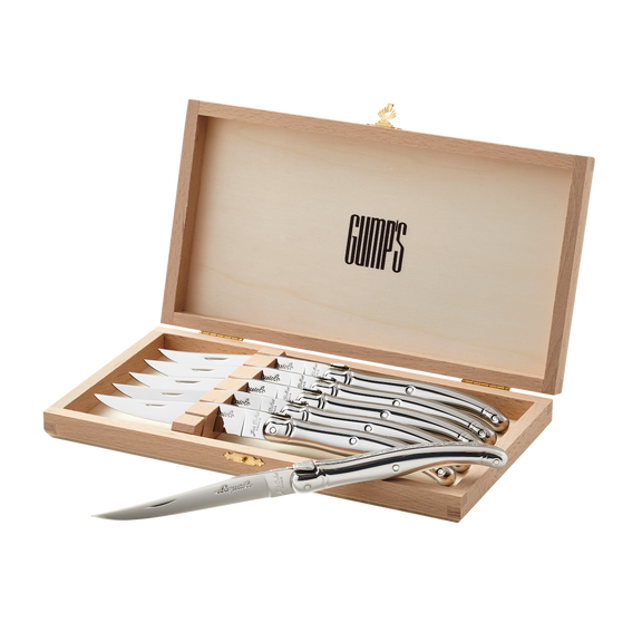 Gump's x Dubost Steak Knives, Set of 6