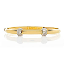 Diamond Duo Station Bangle