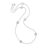 Gump's Signature Silver Six-Station Shou Necklace