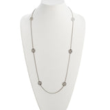 Silver Six-Station Shou Necklace