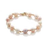 Gump's Signature Pastel Pearl & Gold Bracelet