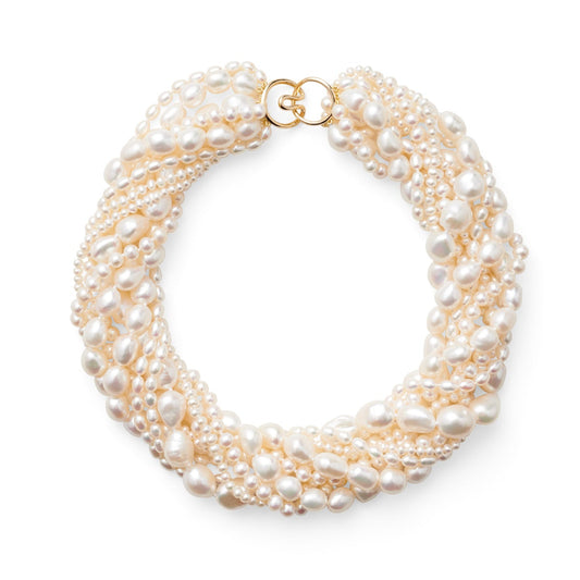 Gump's Signature Eight-Strand Baroque Pearl Necklace