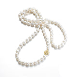 Baroque Pearl & Gold Shou Rope Necklace
