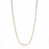 Baroque Pearl & Gold Shou Rope Necklace