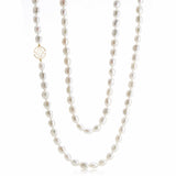 Baroque Pearl & Gold Shou Rope Necklace