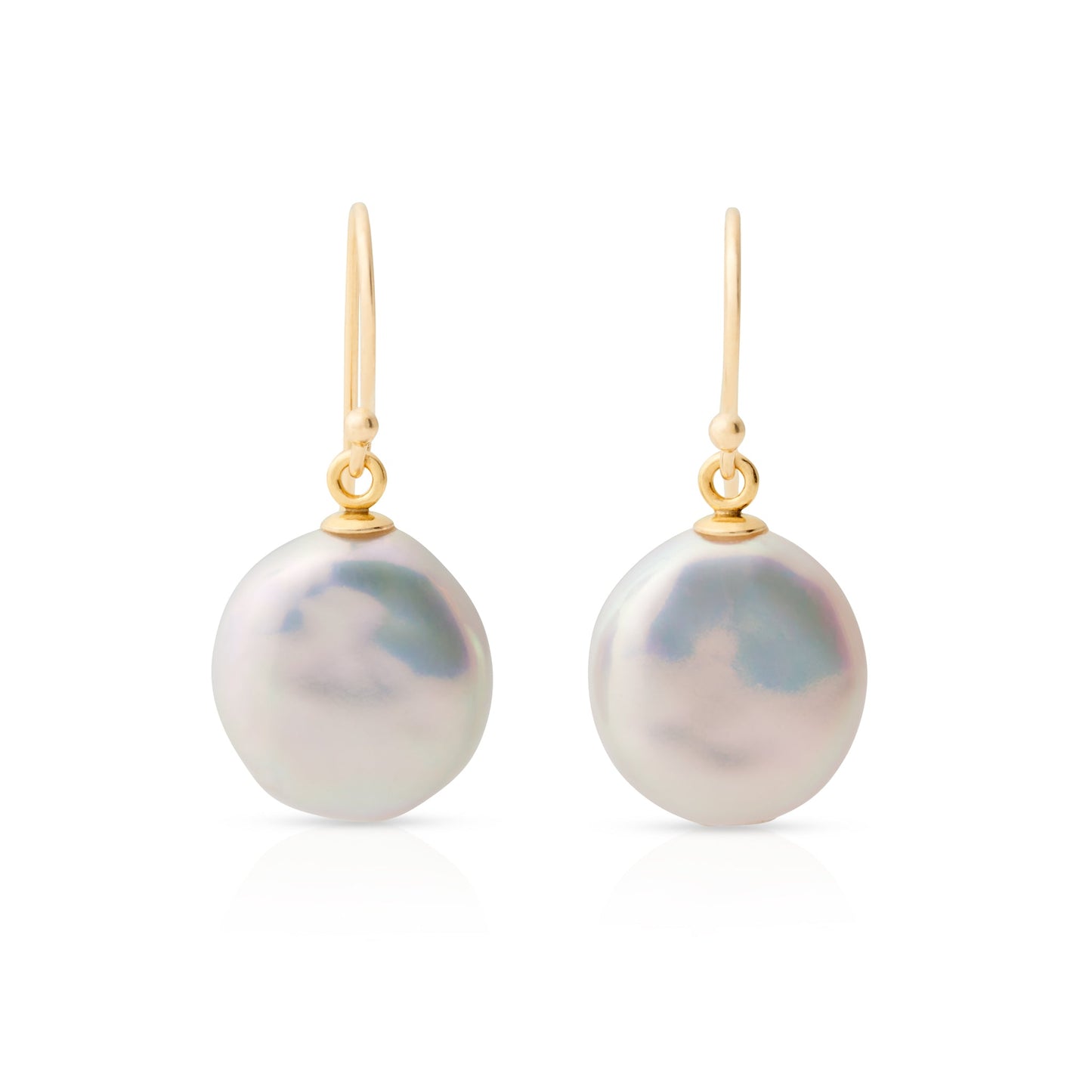 9mm Baroque Pearl Drop Earrings