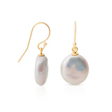9mm Baroque Pearl Drop Earrings