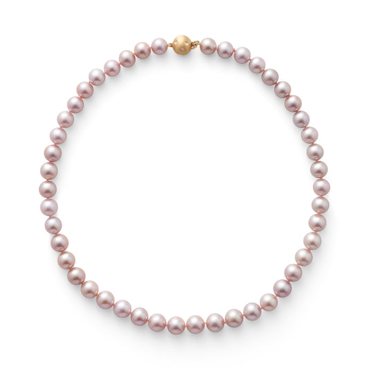 8.5mm Pink Pearl Necklace