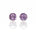 Gump's Signature Dottie Earrings in Amethyst