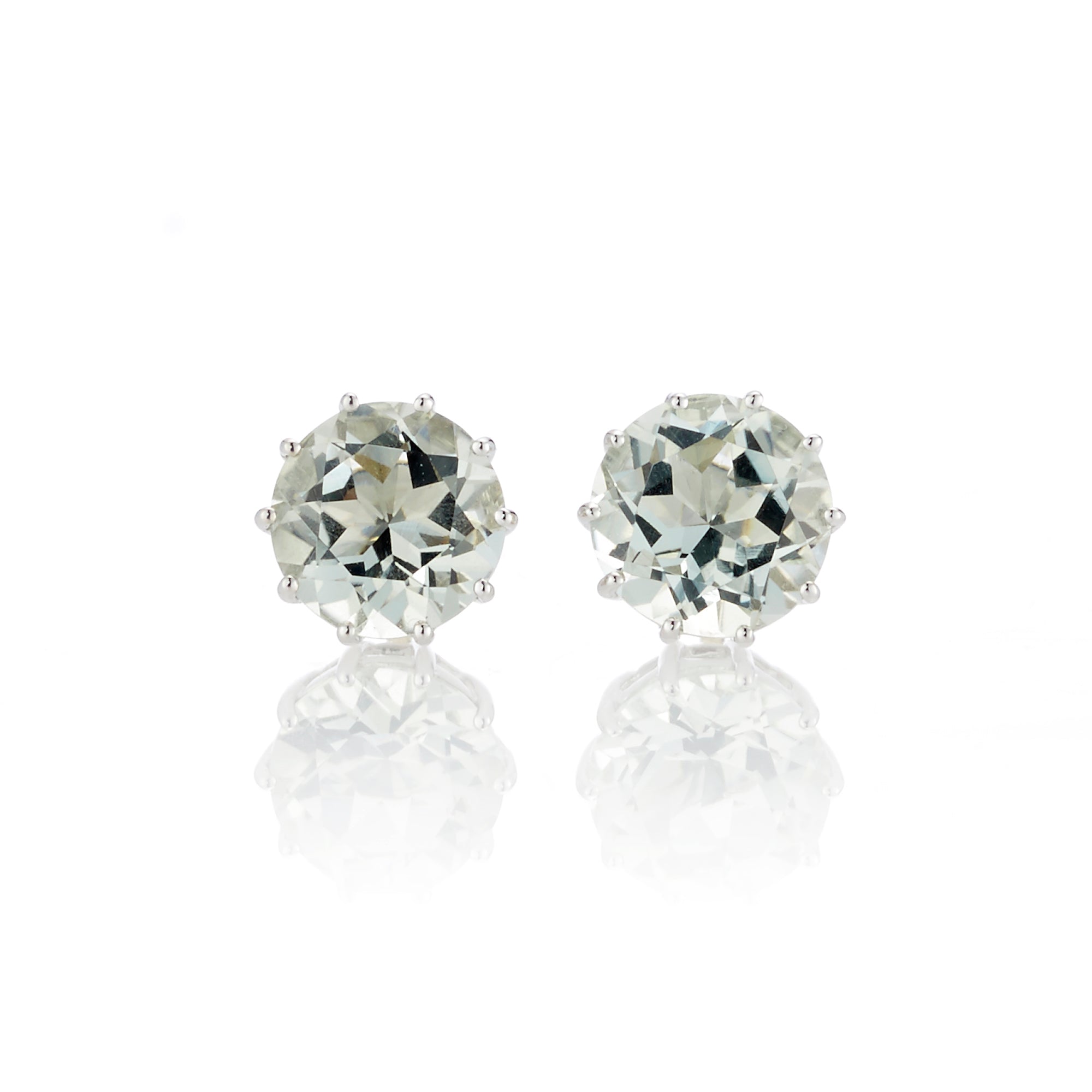 Gump's Signature Dottie Earrings in White Quartz