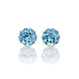 Gump's Signature Dottie Earrings in Swiss Blue Topaz