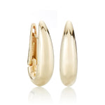 Tapered Hoop Earrings