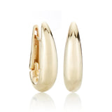 Tapered Hoop Earrings