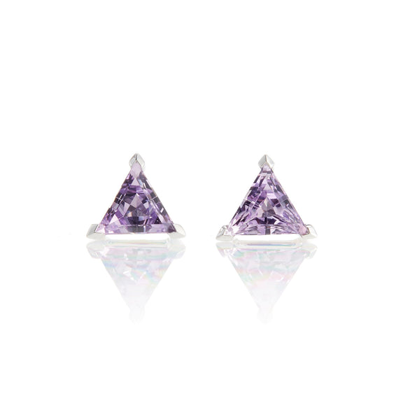 Gump's Signature Bermuda Earrings in Pale Amethyst