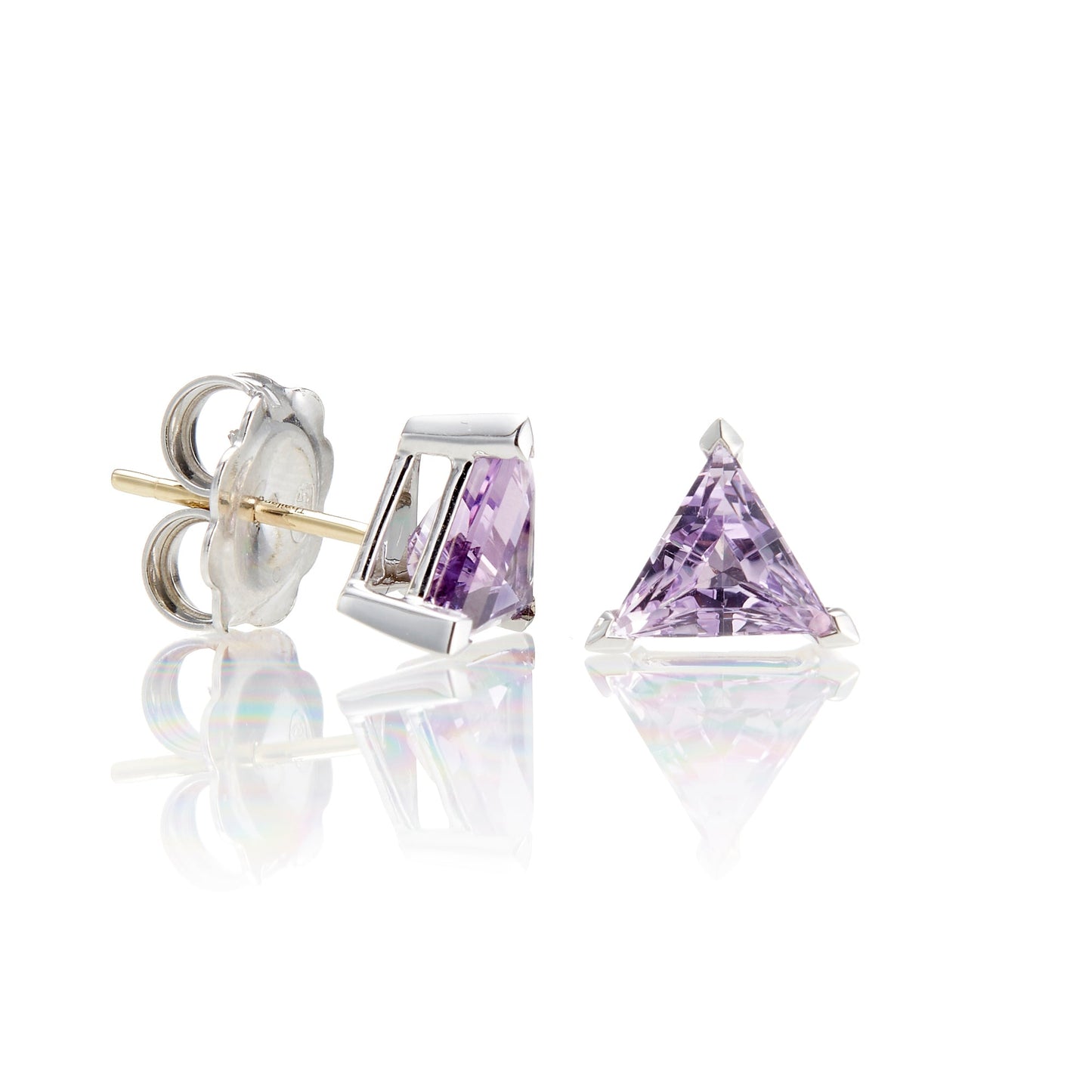 Bermuda Earrings in Pale Amethyst