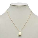 Gold Heart & Diamond Pendant Necklace