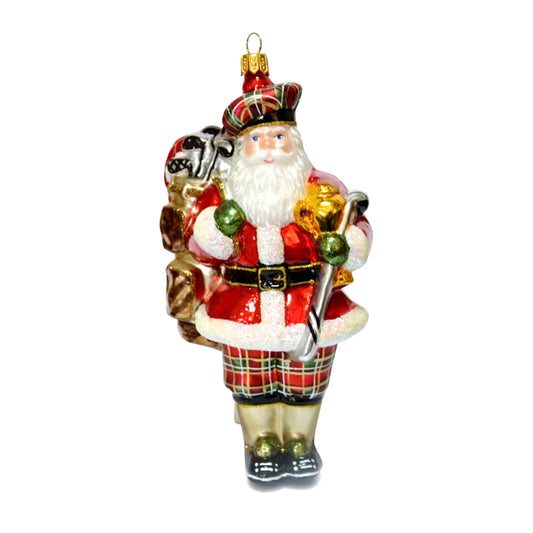 Hole-in-One Santa Ornament