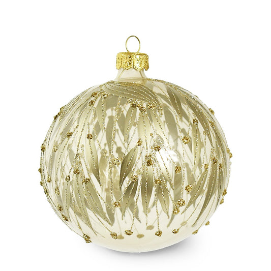 Winter Willow Ball Ornament