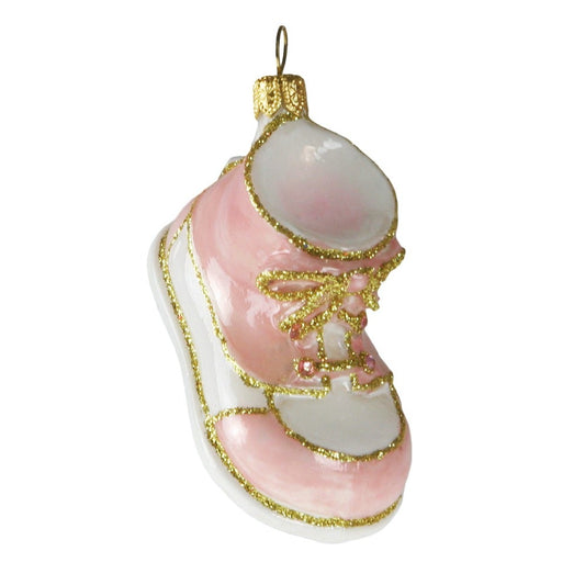 Baby Bootie Pink Ornament