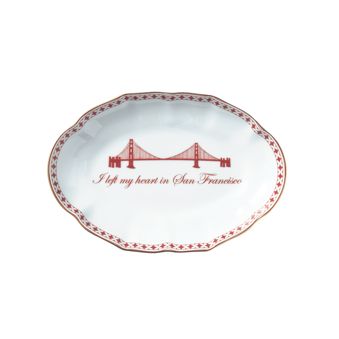 Mottahedeh x Gump's 'I Left My Heart in San Francisco' Tray