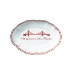 Gump's x Mottahedeh 'I Left My Heart in San Francisco' Tray