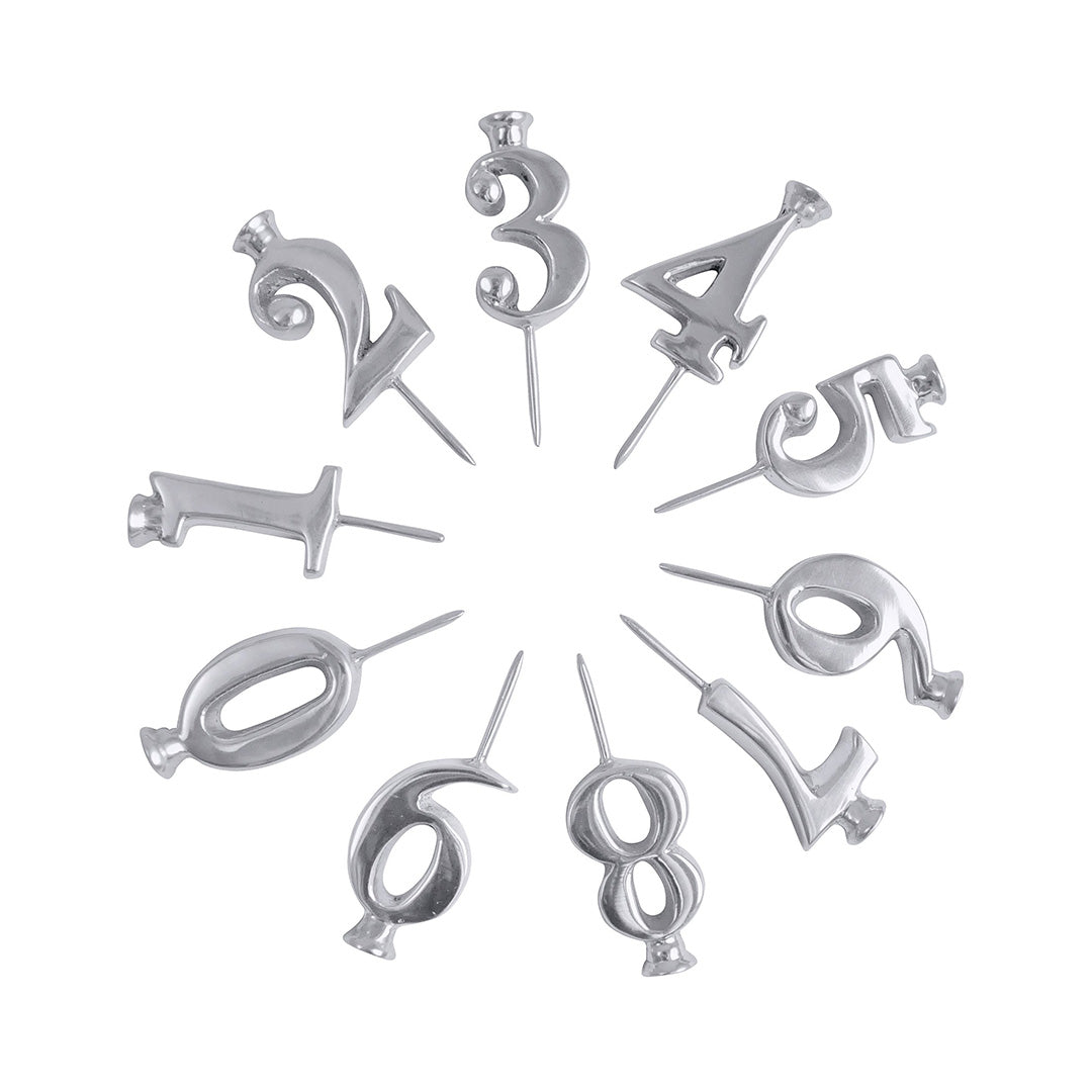 Mariposa Number Candleholders, Set of 10