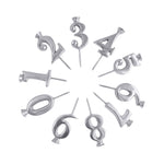 Mariposa Number Candleholders, Set of 10