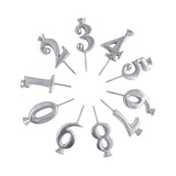 Mariposa Number Candleholders, Set of 10