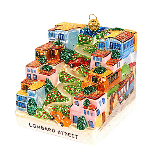 Lombard Street Ornament