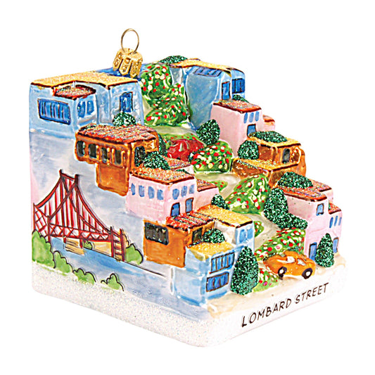 Lombard Street Ornament