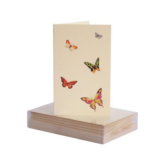 Paula Skene Butterfly Medley Mini Note Cards S/8