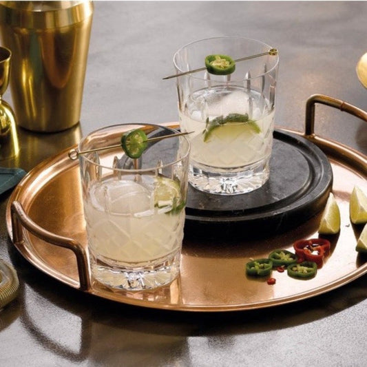 Lismore Double Old-Fashioned Glasses, Set of 2