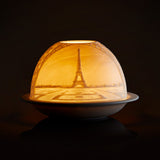 Eiffel Tower Porcelain Votive