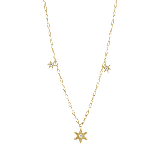 Anthony Lent Celestial Diamond Necklace