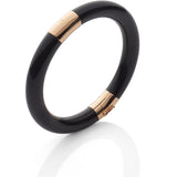Pacific Bangle in Black Jade