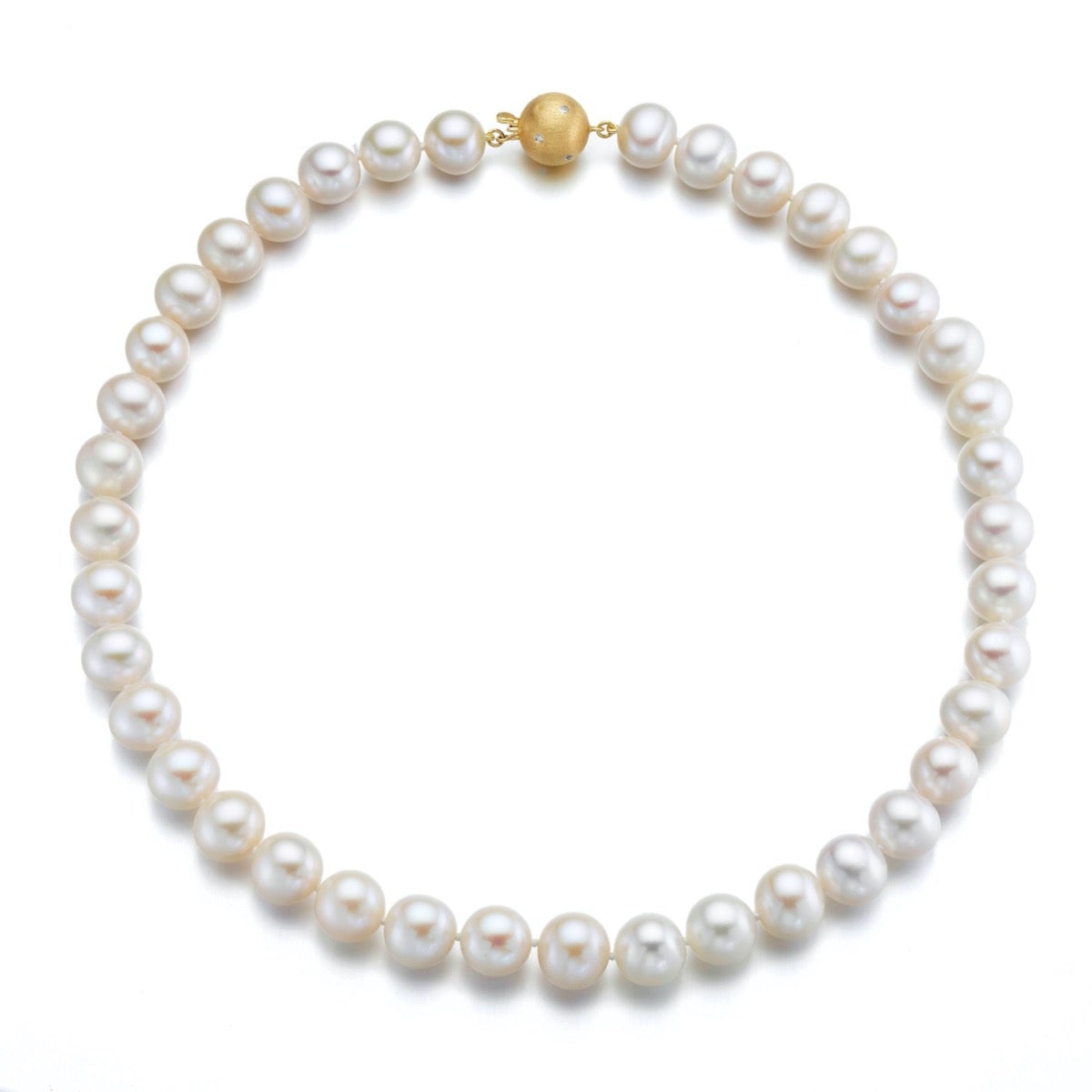 8.5mm White Pearl Necklace