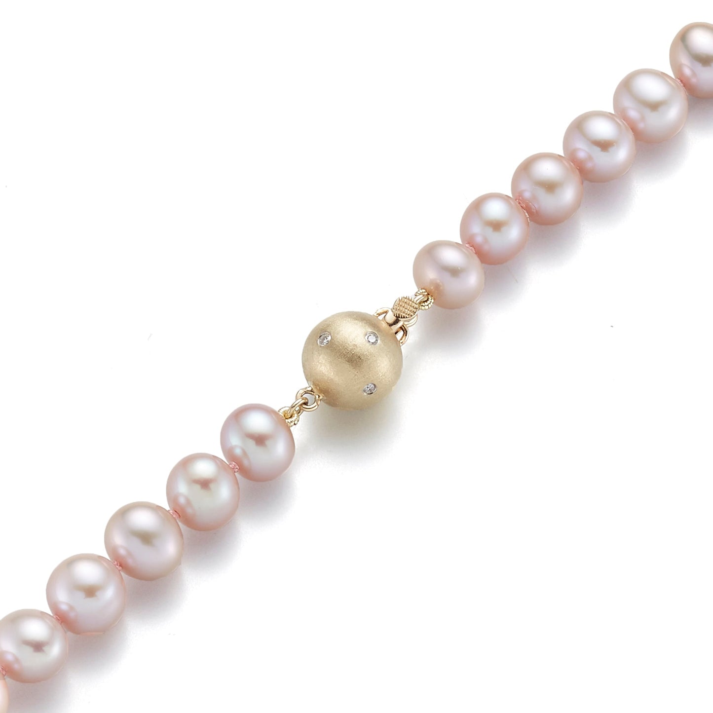 7mm Pink Pearl Necklace