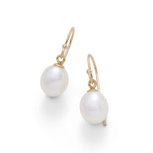 Gump's Signature Petite White Pearl Drop Earrings