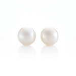 Gump's Signature 9mm Button Freshwater Pearl Earrings