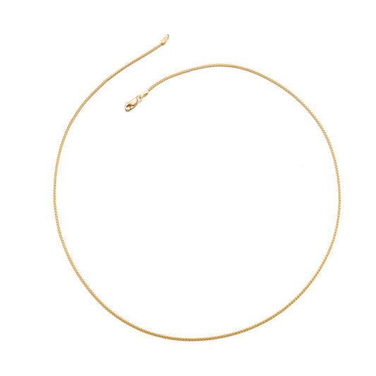 1.2mm 14-Karat Yellow Gold Chain