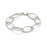 Gump's Signature Silver Oval Link Bracelet