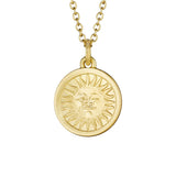 Moonface Pendant Necklace