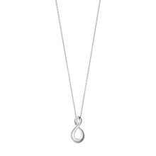 Georg Jensen Silver Infinity Pendant Necklace