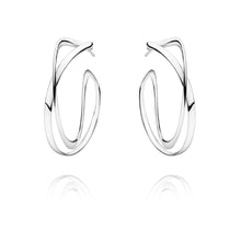 Georg Jensen Infinity Hoop Earrings, Large