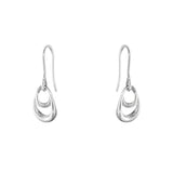Georg Jensen Silver Offspring Drop Earrings