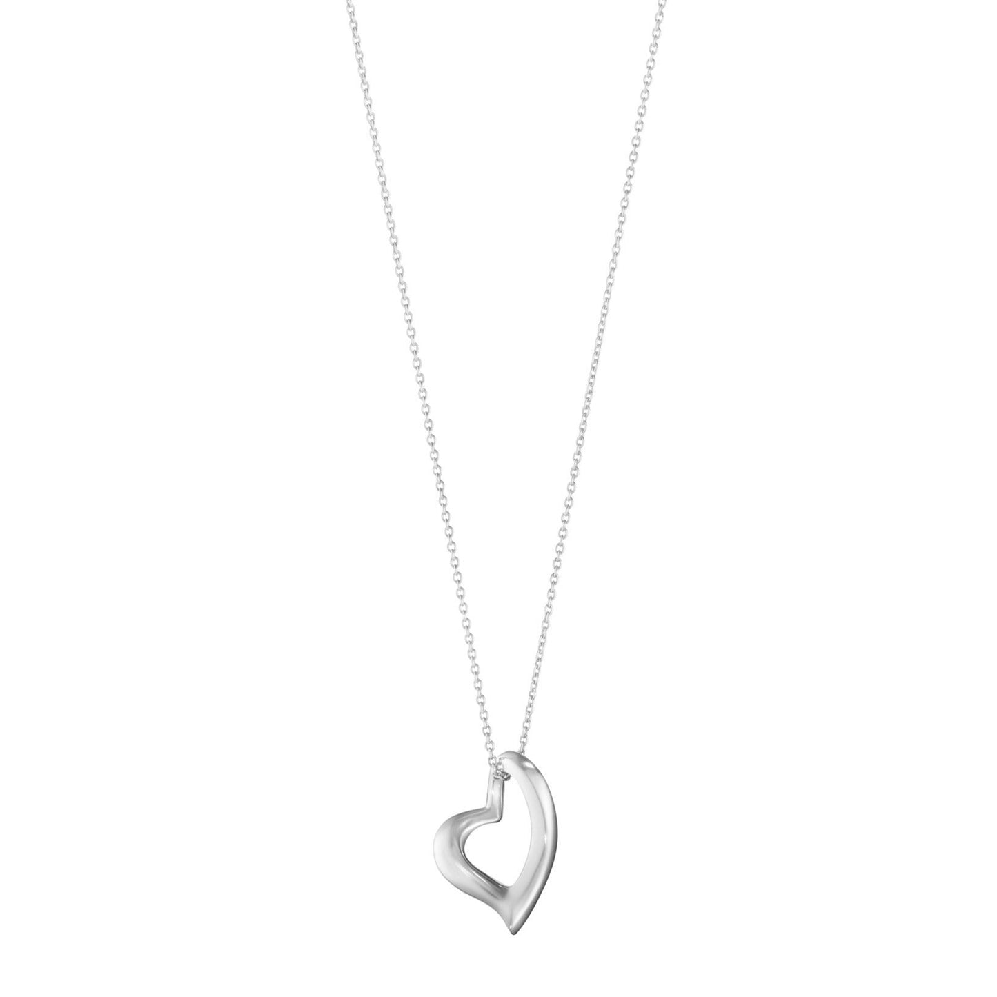 Georg Jensen Silver Hearts of Georg Jensen Pendant Necklace