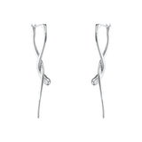 Georg Jensen Silver Mercy Earrings