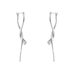 Georg Jensen Silver Mercy Earrings